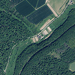 Die Lage von Reitzenmühle im Orthofoto
