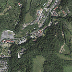 Die Lage von Falkenhof im Orthofoto