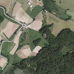 Die Lage von Gumpener Kreuz im Orthofoto