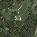 Die Lage von Langklingerhof im Orthofoto