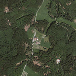 Die Lage von Schardhof im Orthofoto