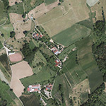Die Lage von Igelsbach im Orthofoto