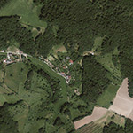 Die Lage von Schannenbacher Tal im Orthofoto