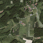Die Lage von Sommerhof im Orthofoto