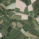 Die Lage von Atzenrode im Orthofoto