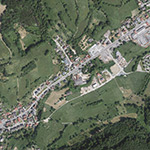 Die Lage von Klingen-Mühle im Orthofoto