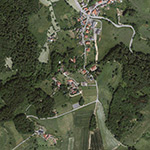 Die Lage von Hasselhaag im Orthofoto