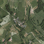 Die Lage von Gertelsklingen im Orthofoto
