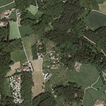 Die Lage von Steckelsberg im Orthofoto