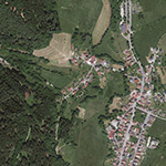 Die Lage von Frankel im Orthofoto