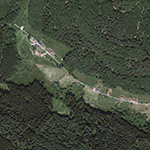 Die Lage von Holmbach im Orthofoto