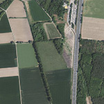 Die Lage von Mixstadt im Orthofoto