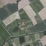 Die Lage von Ziegelhütte im Orthofoto