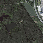 Die Lage von Villa Waldesruh im Orthofoto