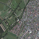 Die Lage von Kistelbergmühle im Orthofoto