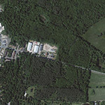 Die Lage von Breitefeld im Orthofoto