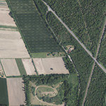 Die Lage von Moorhaus im Orthofoto