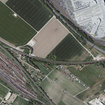 Die Lage von Haus Neumann im Orthofoto