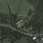 Die Lage von Guntershausen im Orthofoto