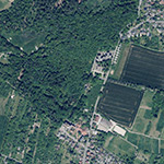 Die Lage von Kleiner Tannenwald im Orthofoto