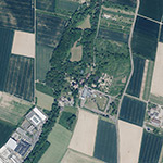 Die Lage von Schlappermühle im Orthofoto