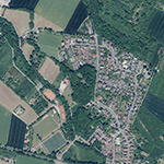Die Lage von Alteburg (Burgholzhausen) im Orthofoto Die Lage von Alteburg (Burgholzhausen) im Orthofoto