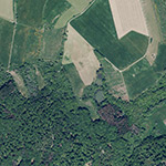 Die Lage von Heuchelheim im Orthofoto