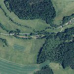 Die Lage von Bahnhof im Orthofoto