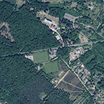Die Lage von Heidekrug im Orthofoto
