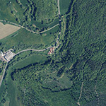 Die Lage von Hessenmühle im Orthofoto