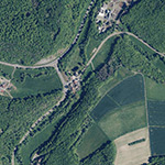 Die Lage von Herrn-Mühle im Orthofoto