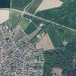 Die Lage von Bender´sche Mühle im Orthofoto