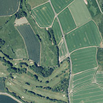 Die Lage von Breitenbach im Orthofoto