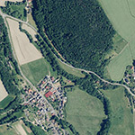 Die Lage von Zum Elend im Orthofoto