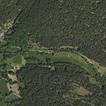 Die Lage von Hintere Mühle im Orthofoto