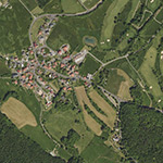 Die Lage von Forstamt im Orthofoto