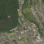 Die Lage von Salz im Orthofoto