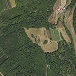Die Lage von Stöckhof im Orthofoto