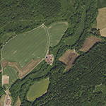 Die Lage von Hilpertsmühle im Orthofoto