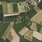 Die Lage von Waldschule Hoppenstein im Orthofoto