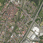 Die Lage von Rückmühle im Orthofoto