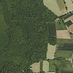 Die Lage von Hieffen im Orthofoto