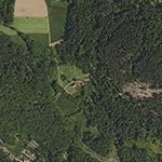 Die Lage von Burgberg im Orthofoto