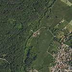 Die Lage von Zirkelsmühle im Orthofoto