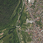 Die Lage von Stephansmühle im Orthofoto