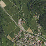 Die Lage von Rohrmühle im Orthofoto