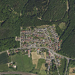 Die Lage von Neuwirtheim im Orthofoto