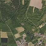 Die Lage von Horstmühle im Orthofoto
