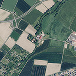 Die Lage von Untermühle im Orthofoto