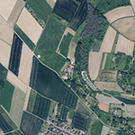 Die Lage von Obermühle im Orthofoto